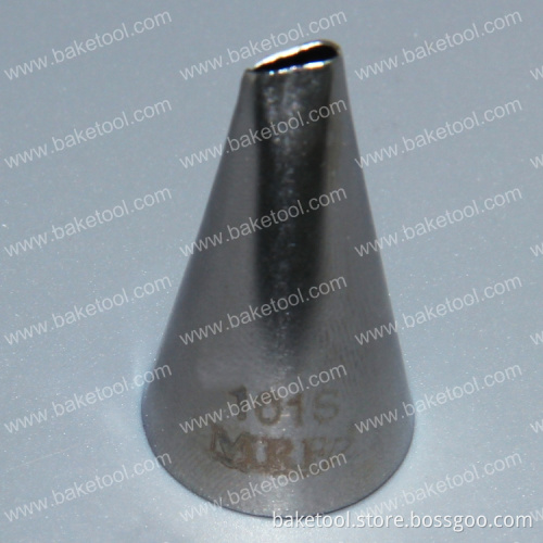 Food grade Stainless steel cake decorating tools, flower piping nozzles with high quality#101S